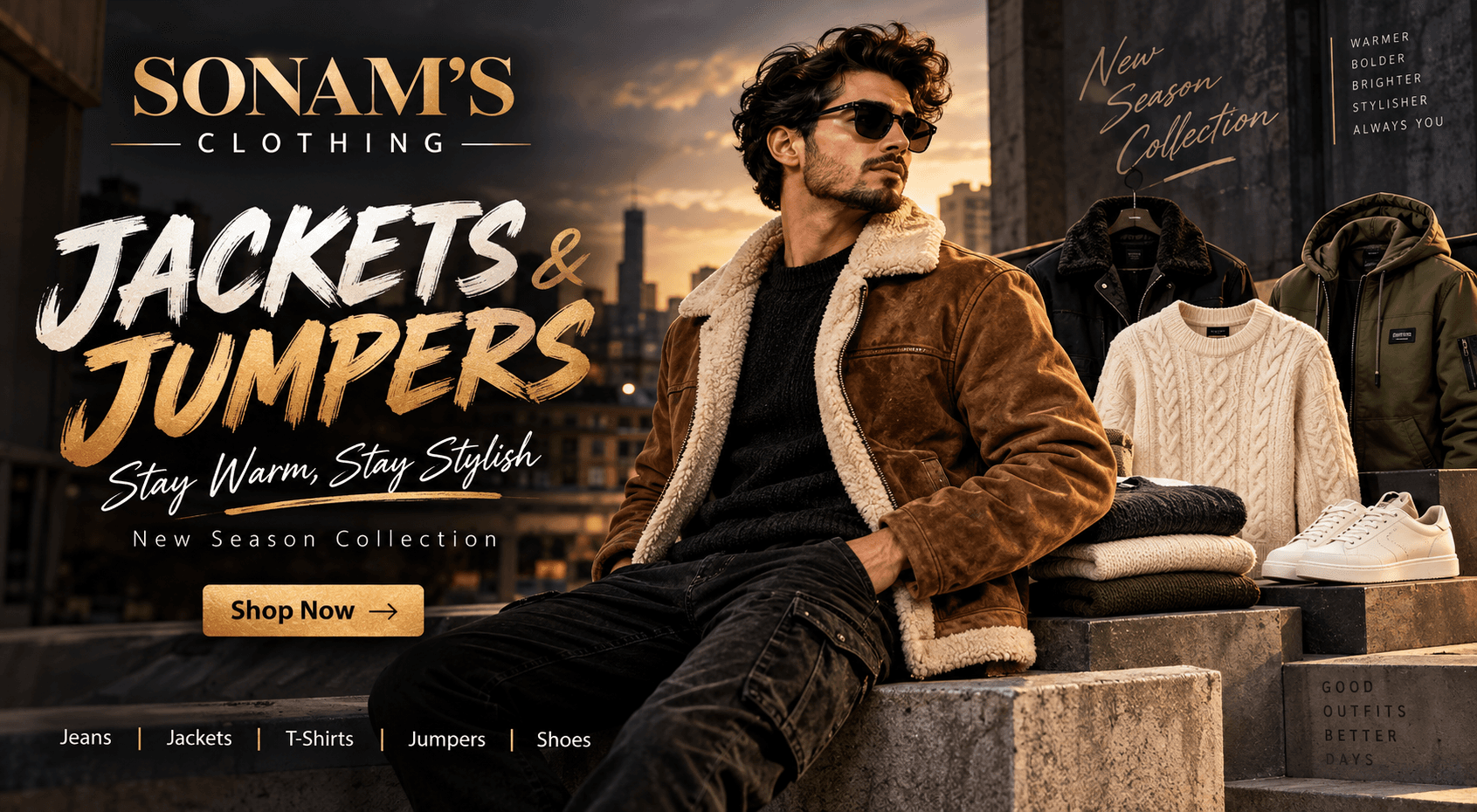 Sonam's Clothing Jackets & Jumpers — Stay Warm, Stay Stylish