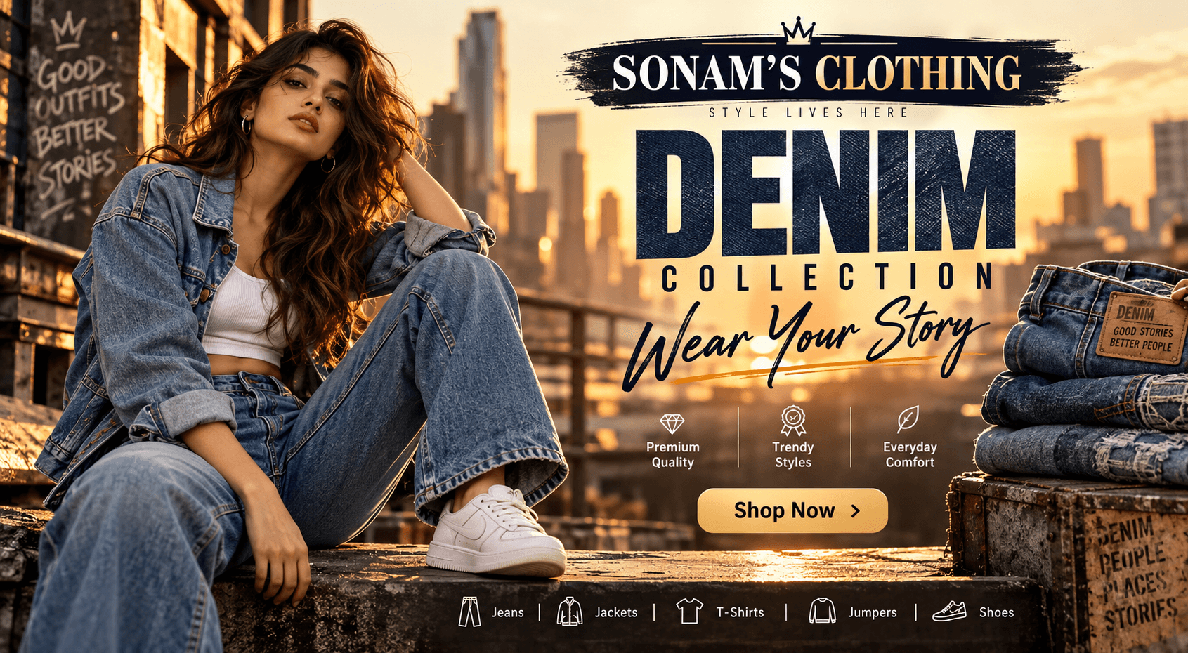 Sonam's Clothing Denim Collection — Wear Your Story